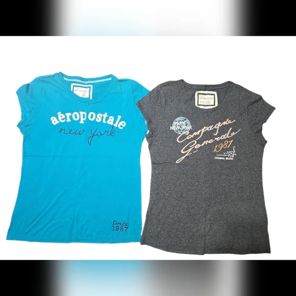 Bundle Lot Womens Aeropostale tshirts Size XL 6 Pcs - Picture 4 of 4